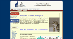 Desktop Screenshot of catshospital.com